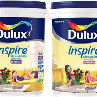 Sơn Nội Thất Dulux Inspire Sắc Màu Bền Đẹp Bề Mặt Mờ 18L