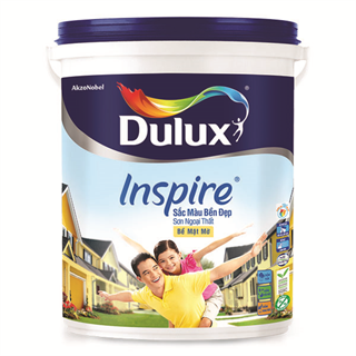 Sơn Ngoại Thất Dulux Inspire Sắc Màu Bền Đẹp Bề Mặt Bóng 18L