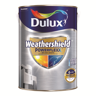 Sơn Ngoại Thất Siêu Cao Cấp Dulux Weathershield Powerflexx 5L