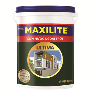 Sơn Nước Ngoài Trời Maxilite Ultima - Bề mặt Bóng 18L