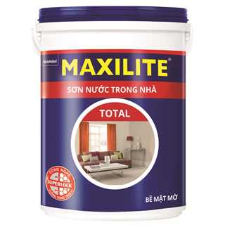 Sơn Nước Trong Nhà Maxilite Total 18L