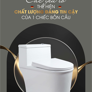 CÁC YẾU TỐ QUAN TRỌNG ĐỂ ĐÁNH GIÁ CHẤT LƯỢNG CỦA MỘT CHIẾC BỒN CẦU